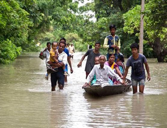 case study on flood in assam and bihar