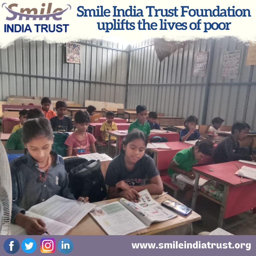 Smile India Trust uplifts the lives of poor