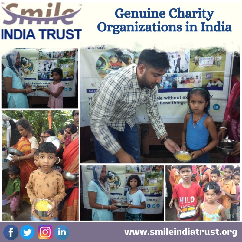 Genuine Charity Organizations in India